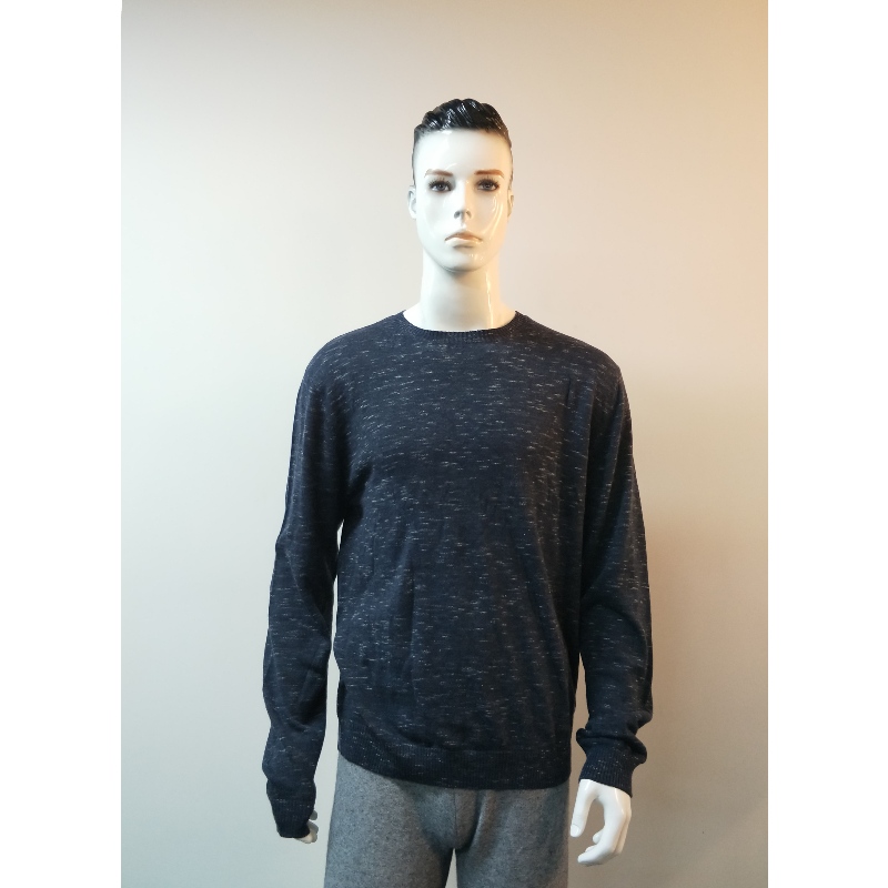 MAGLIONE GIROCOLLO BLU MARINO RLMS0016F