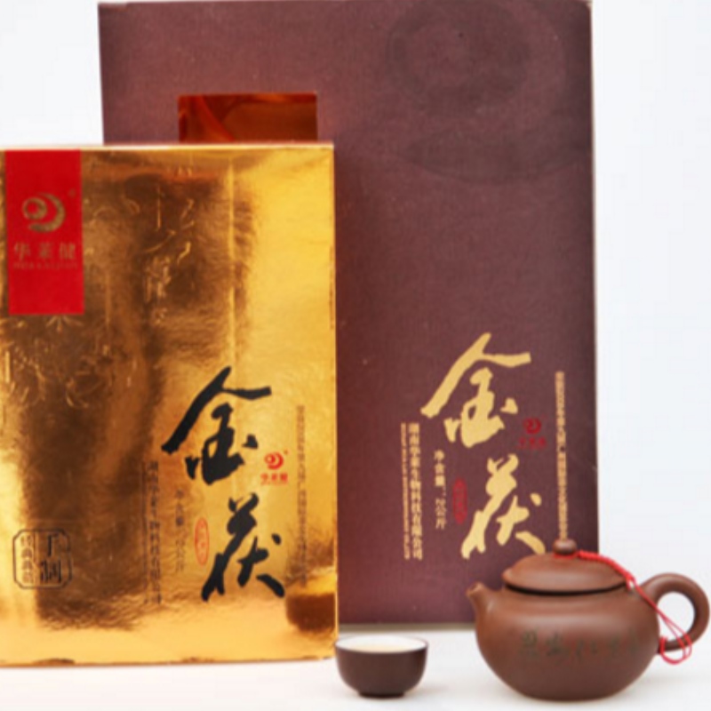2000g oro fuzhuan hunan anhua tè nero tè sanitario
