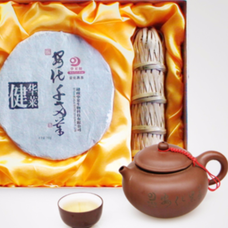 06 set duemila serie grande tè hunan anhua tè nero tè sanitario