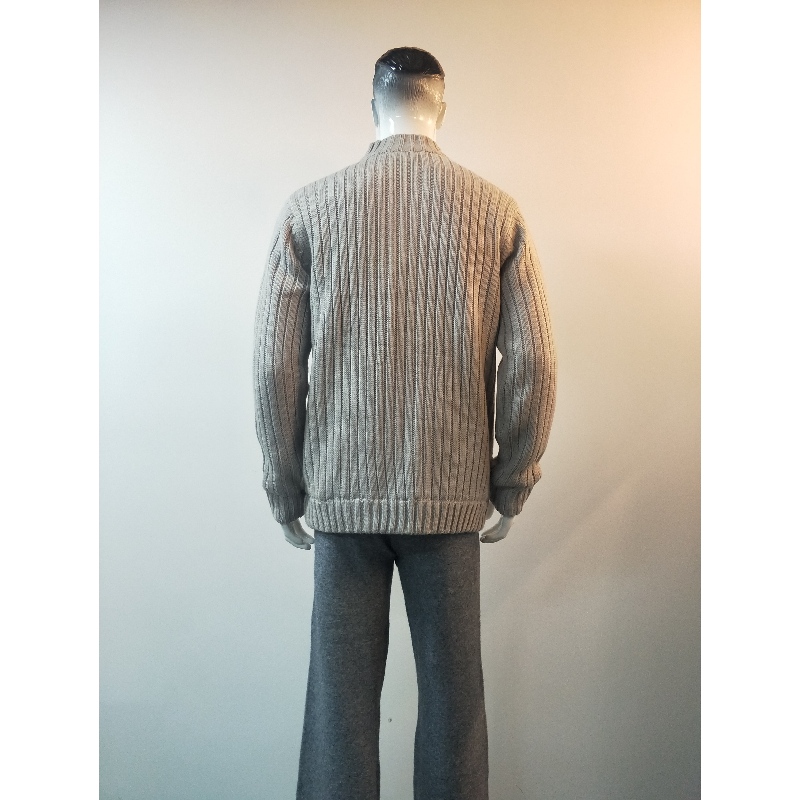 CAPPOTTO MAGLIONE GRIGIO RLMS0076F