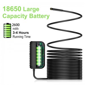 Endoscopio wireless auto focale senza fili 5.0 Megapixel HD WiFi Boroscopio Cannocchiale impermeabile Telecamera per serpenti per Android, iOS e Windows, iPhone, Samsung, Tablet, Mac 3.28ft