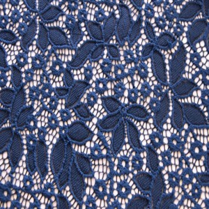 Abito di pizzo francese a buon mercato materiali di abbigliamento in tessuto di pizzo