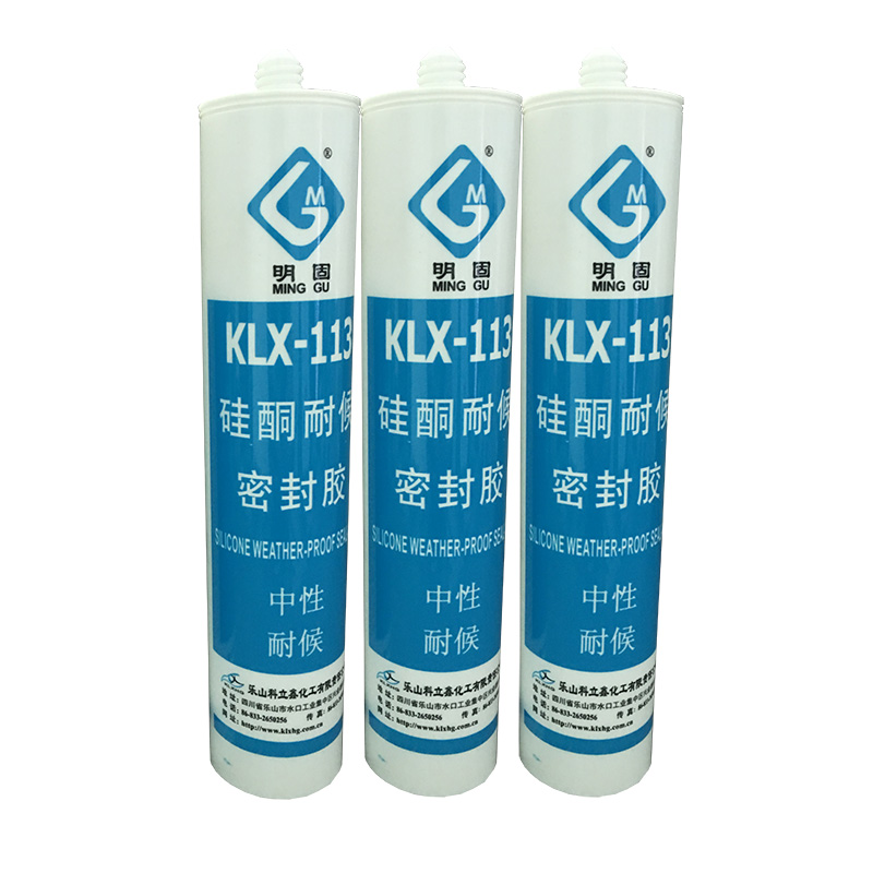 Sigillante siliconico KLX928 per pareti in alluminio e vetro