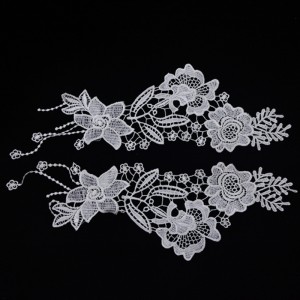 1 # pizzo scollatura lace pizzo seta latte ， pizzo poliestere / nylon Nylon pizzo cotone ，