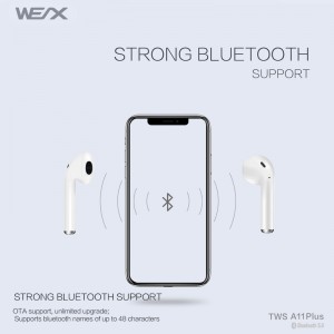 WEX - Auricolare Bluetooth A11 TWS