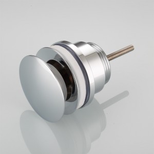 Scarico verticale delle acque reflue del bagno in ottone