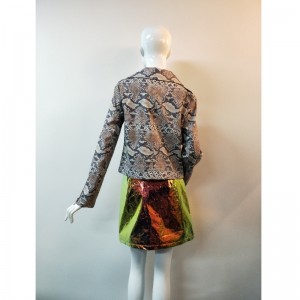 GIACCA SERPENTINE PU RLWPJ0018N