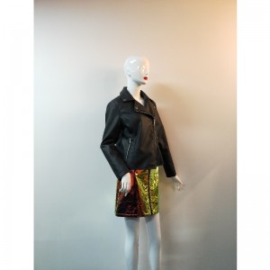 GIACCA BIKER PU NERA RLWPJ0022N