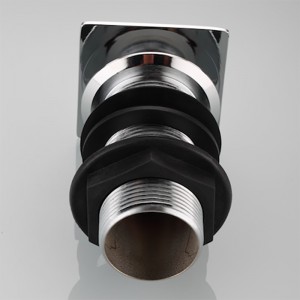 Tappo di scarico pop-up quadrato pop-up push up in metallo