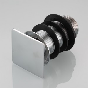 Tappo di scarico pop-up quadrato pop-up push up in metallo