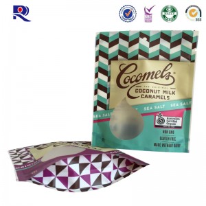 Confezione in plastica stampata e laminata reclosable per il latte di cioccolato cocco