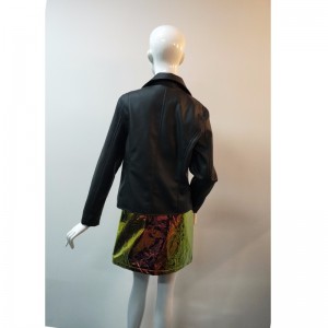 GIACCA BIKER PU NERA RLWPJ0022N