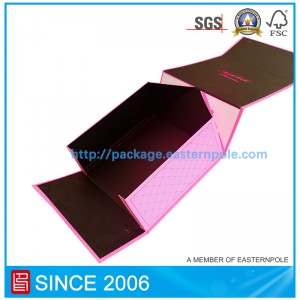 Scatola pieghevole rigida di lusso con design personalizzato