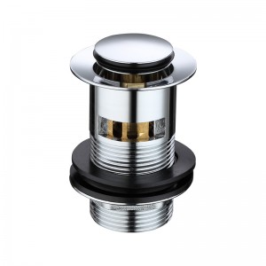 Scarico del bacino del click clack scanalato