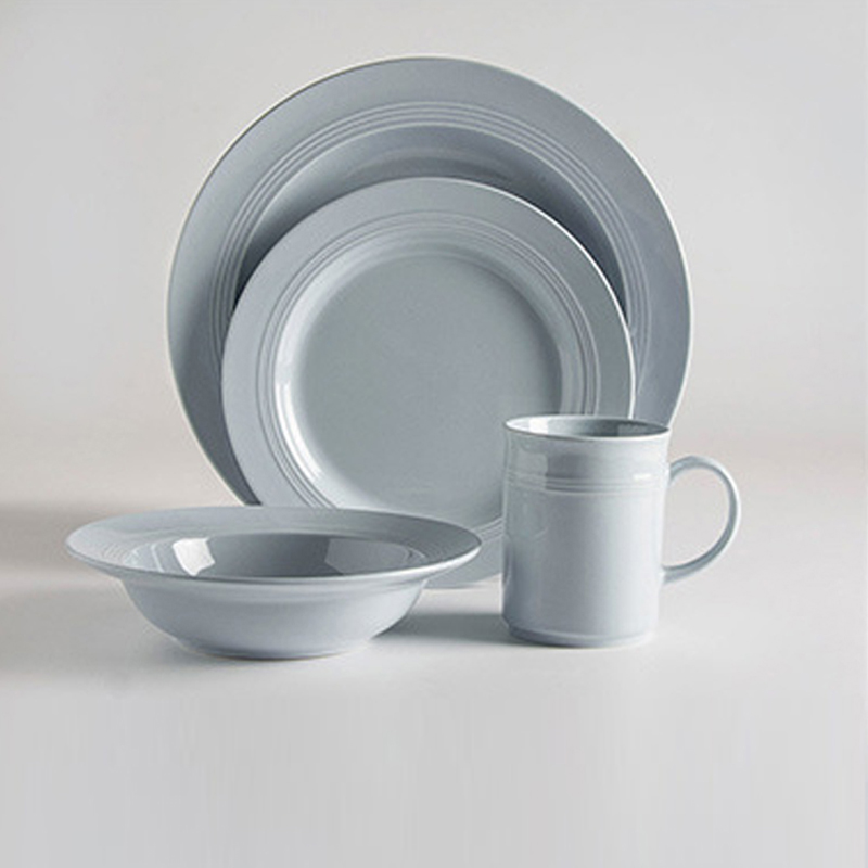 fornitore della porcellana tutti i tipi ristorante dell'hotel servizio da tavola in ceramica servizio da tavola design bianco set da pranzo in porcellana ceramica