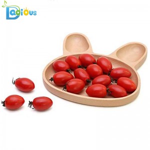 Utensili per l'alimentazione del bambino Piatti per bambini Piatto in bambù Piatto per bambini in bambù diviso