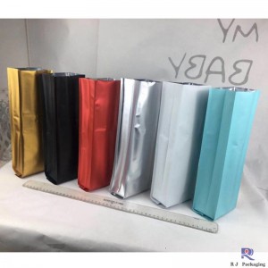 Bustina di tè e caffè personalizzata con rinforzo laterale 8oz 12oz 16oz 32oz