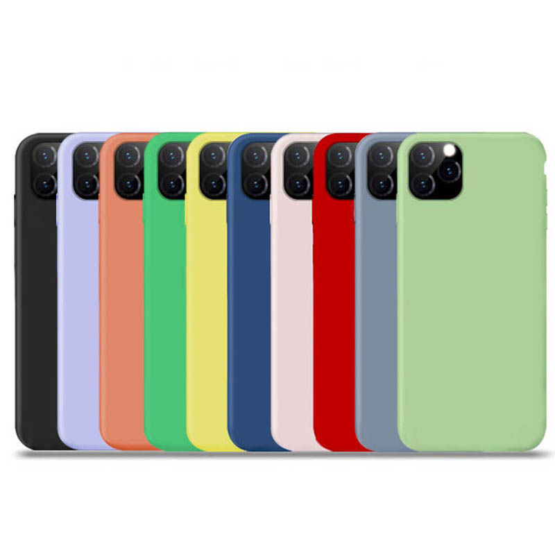 Nuovo caso di silicone liquido per iPhone Xi, per Iphone 11 Silicone Cell Phone Case