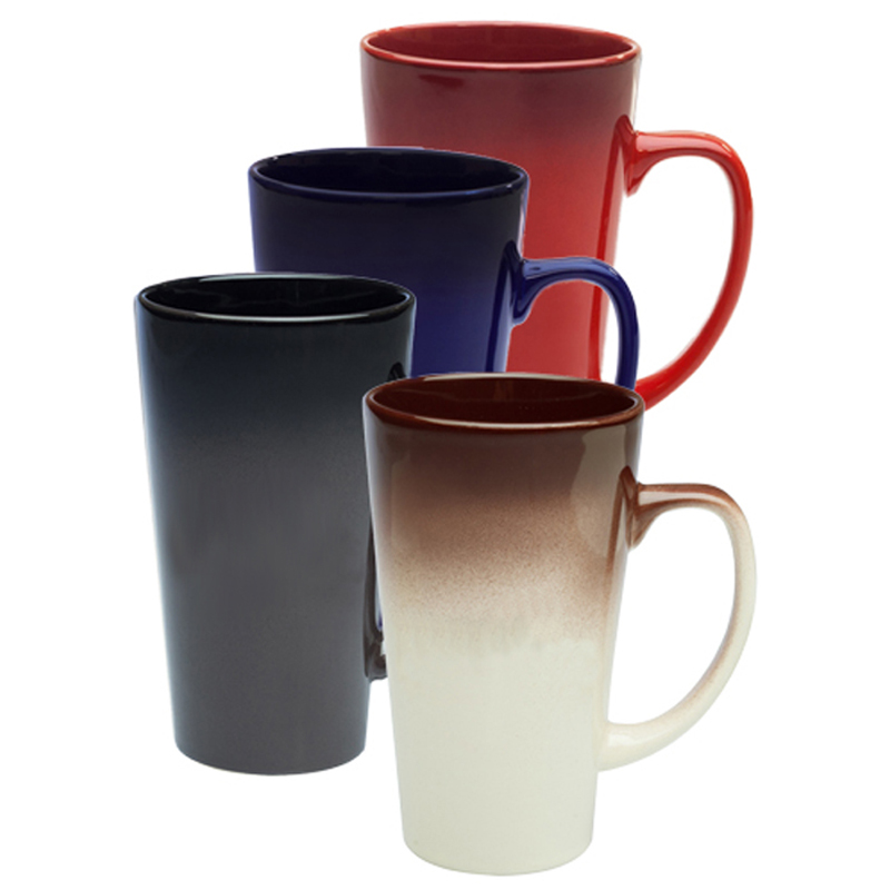 Custom Blank Ceramica Mug Color Glazed Ceramica Caffè Mug