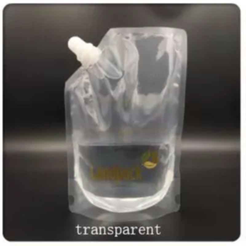 Custom Made Liquid Drink Packaging Sposed Bag / Lamined Maiterial Pouch for Beverage or detergent