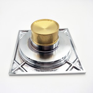 Filtro di scarico a sifone per pavimento da bagno