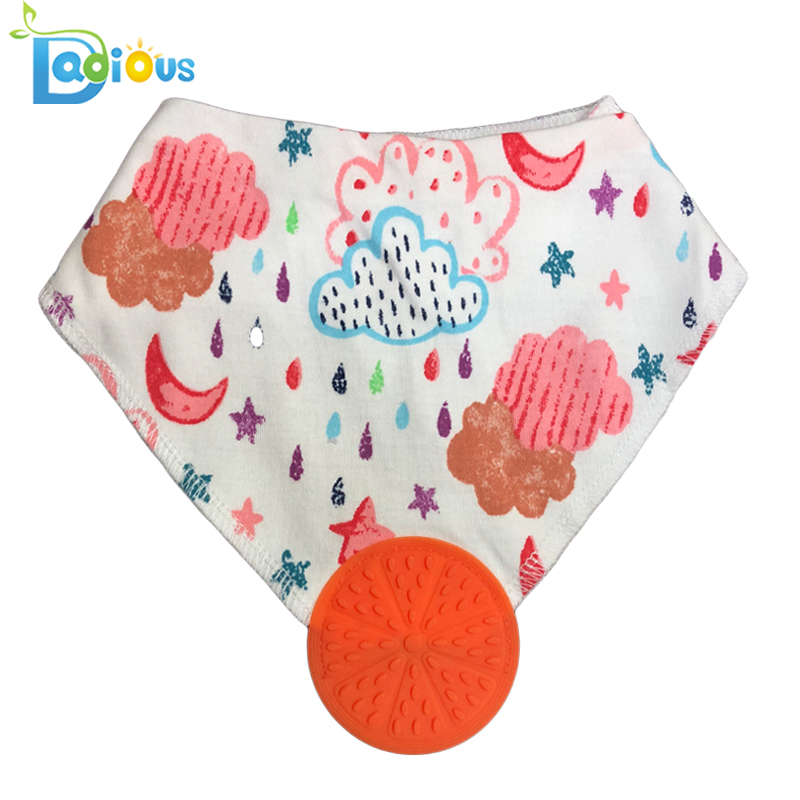 Bavaglino per bebè Bandana Drool Giocattoli per dentizione Bavaglino per neonato Baby Boy realizzato con cotone organico al 100%