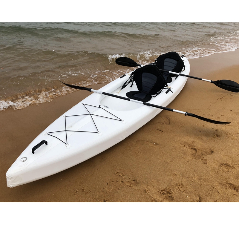 Kayak gonfiabile con doppia seduta di materiale punto goccia