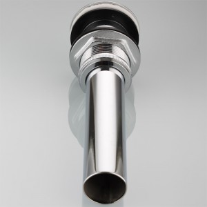 Tubi decorativi da cucina tubo 120mm vasca da bagno ottone scarico lavello scarico filtro rame