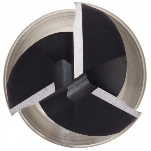 Fresa a punta quadrata in metallo duro, pollici, finitura TiAlN, taglio a sgrossatura e finitura, elica a 30 gradi, 3 scanalature, lunghezza totale 1,5 \