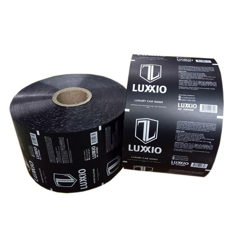 Film in rotolo di plastica per imballaggi laminato termosaldato personalizzato per stampa rotocalco