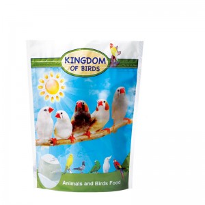 esca per la pesca personalizzata di alta qualità e borsa per l'imballaggio degli uccelli per animali