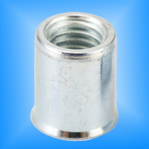 L'elevatore riduce i dadi del ribattino della testa