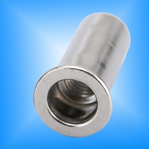 Testa piatta tonda corpo chiuso fine