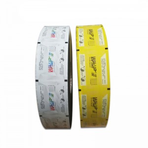 Film in rotolo per imballaggi in plastica automatici di alta qualità