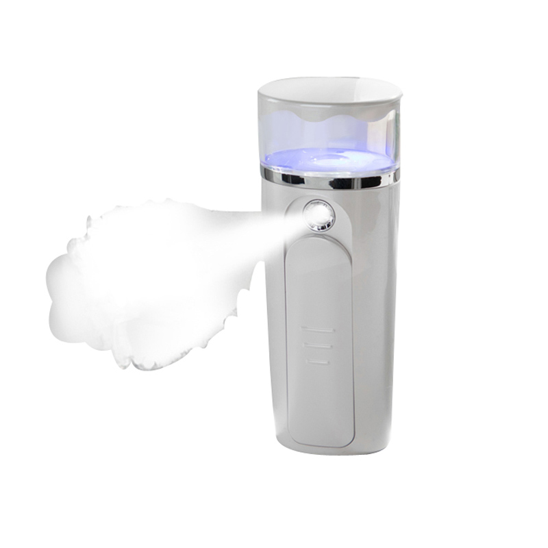 Nano Sprayer Face Steamer Umidificatore facciale Mini atomizzazione Idratante Idratante USB ricaricabile Dispositivo di bellezza per olio o pelle secca