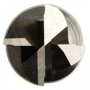 Fresa in metallo duro extra lungo, 4 scanalature, attacco 3/8 \