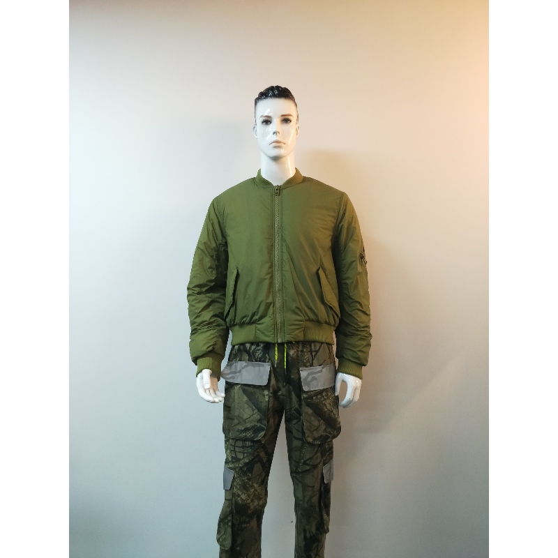 GIACCA BOMBER KHAKI RLMPC0008