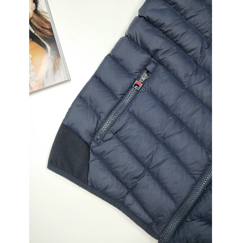 GIACCA PUFFER CON CAPPUCCIO BLU RLMPC0013