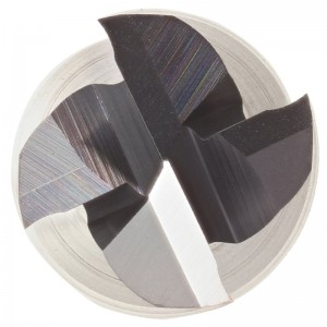 Fresa in metallo duro integrale, rivestimento AlTiN, 4 scanalature, diametro 3/16 \