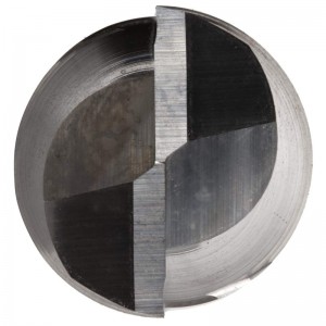 Fresa a punta quadrata in metallo duro, pollici, finitura TiCN, taglio di finitura, elica a 45 gradi, 2 scanalature, lunghezza totale 1,5 \