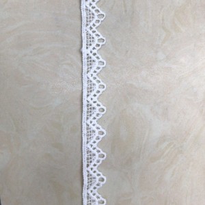 Pizzo di seta di latte 22 # lace Pizzo di poliestere / nylon lace Pizzo di cotone