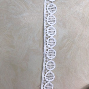 Pizzo di seta di latte 22 # lace Pizzo di poliestere / nylon lace Pizzo di cotone