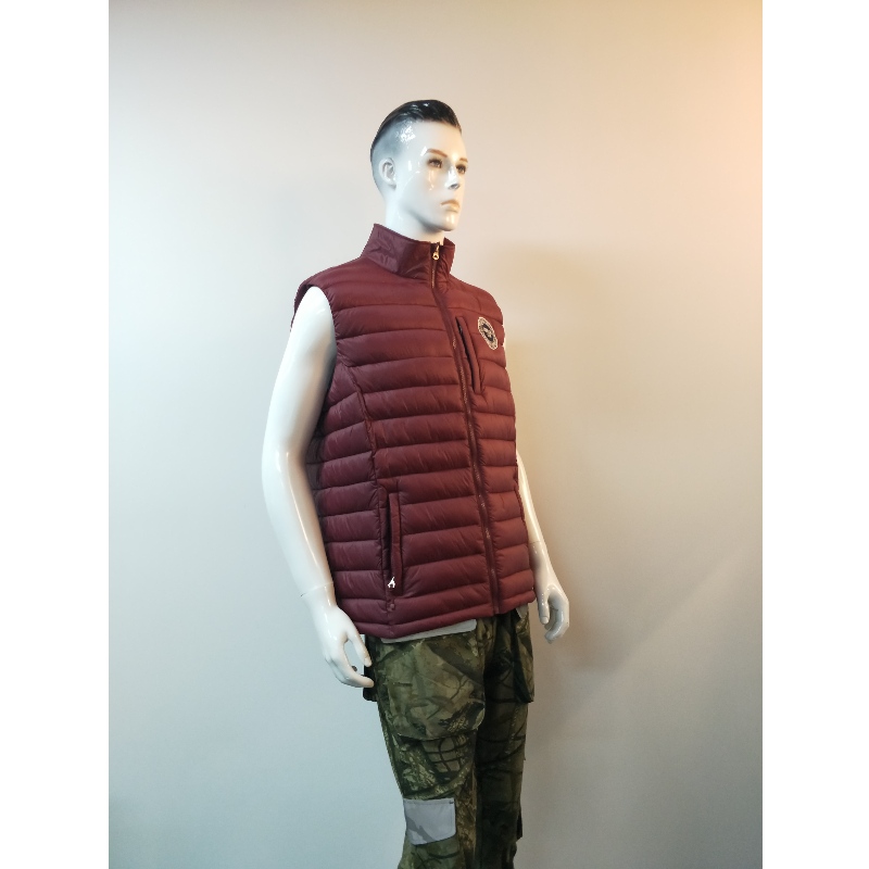 GILET IMBOTTITO BURGUNDY DA UOMO LMV0003