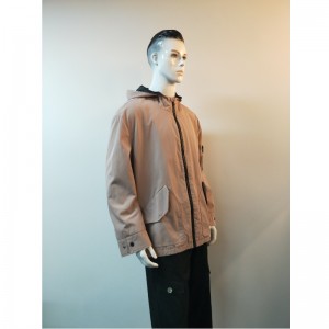 GIACCA CASUAL ROSA DA UOMO CON CAPPUCCIO RLMJ0004