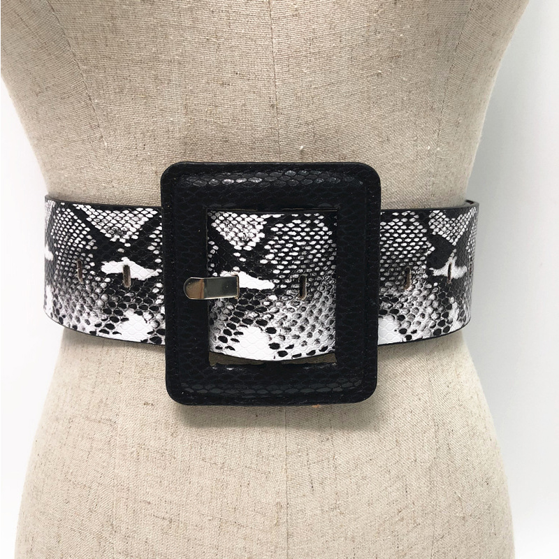 HD0728 - Accessori per cinture da donna con cinturini stampati e serpente