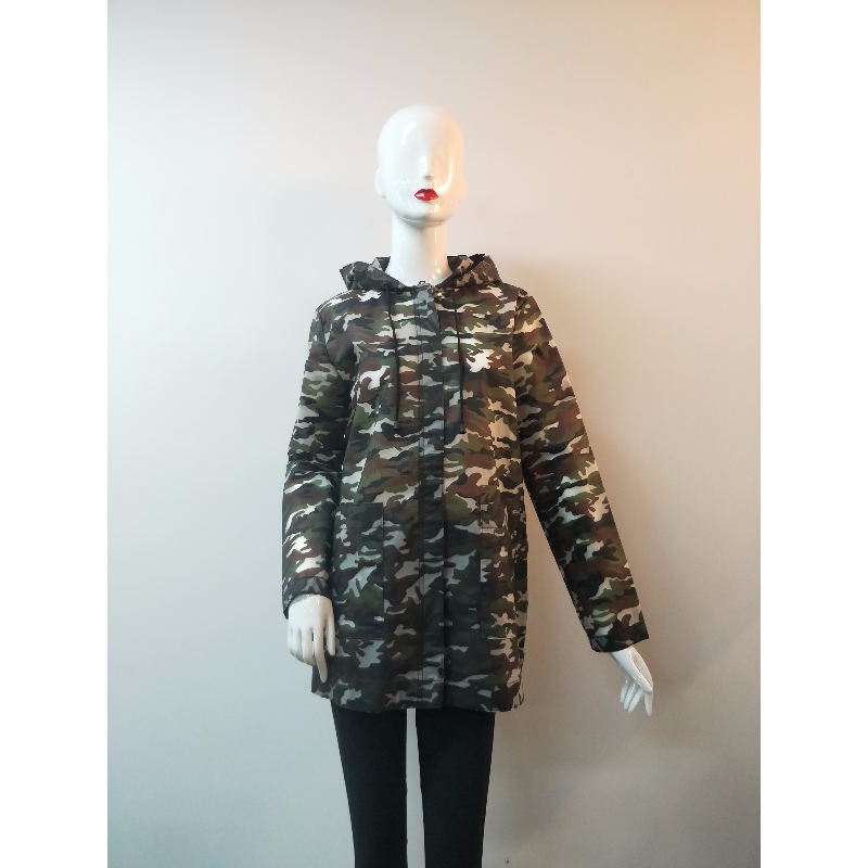 GIACCA IN TPU STAMPA CAMO DONNA RLWTJ0005