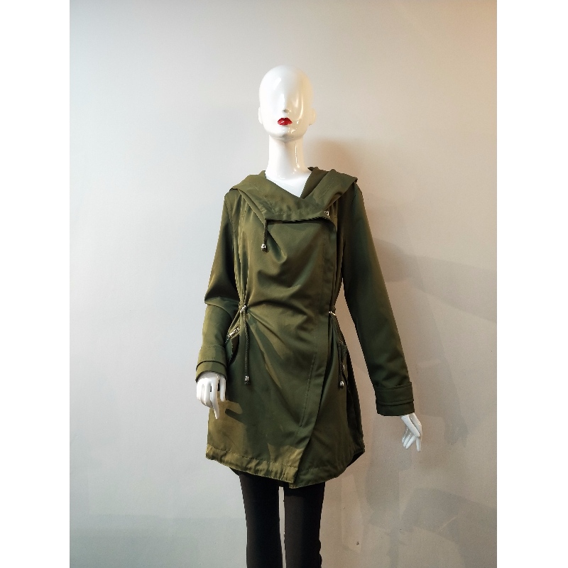 GIACCA IRREGOLARE KHAKI DA DONNA RLWJ0001