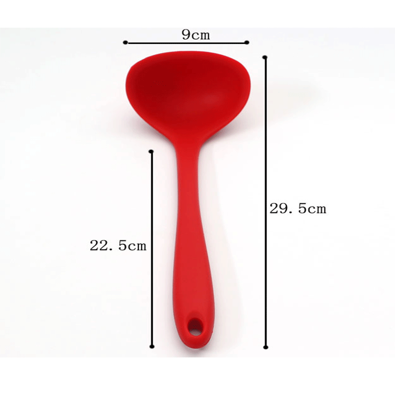 Cucchiaio di silicone prodotti da cucina strumenti di cottura pentola antiaderente cucchiaio di silicone integrato cucchiaio da torta