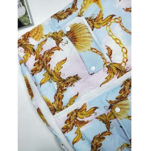 CAPPOTTO IN PUFFER STAMPA DONNA RLWPC0005N