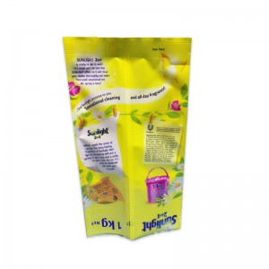 Sacchetto d'imballaggio stampato del detersivo in polvere / imballaggio del detersivo per bucato / imballaggio del sacchetto di plastica